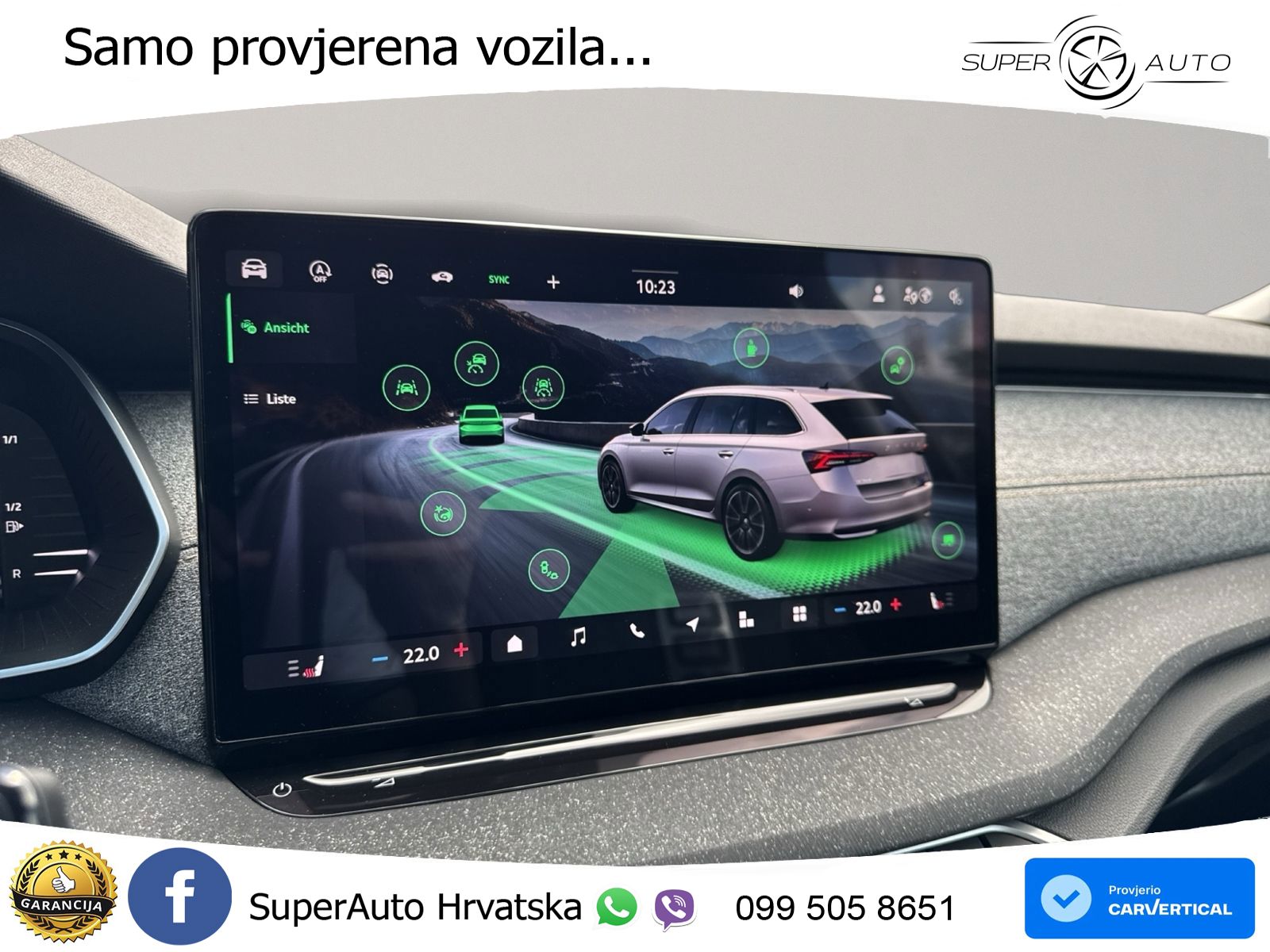 Škoda Octavia Combi 2.0 TDI (150 KS) DSG LED+GR SJED+ACC