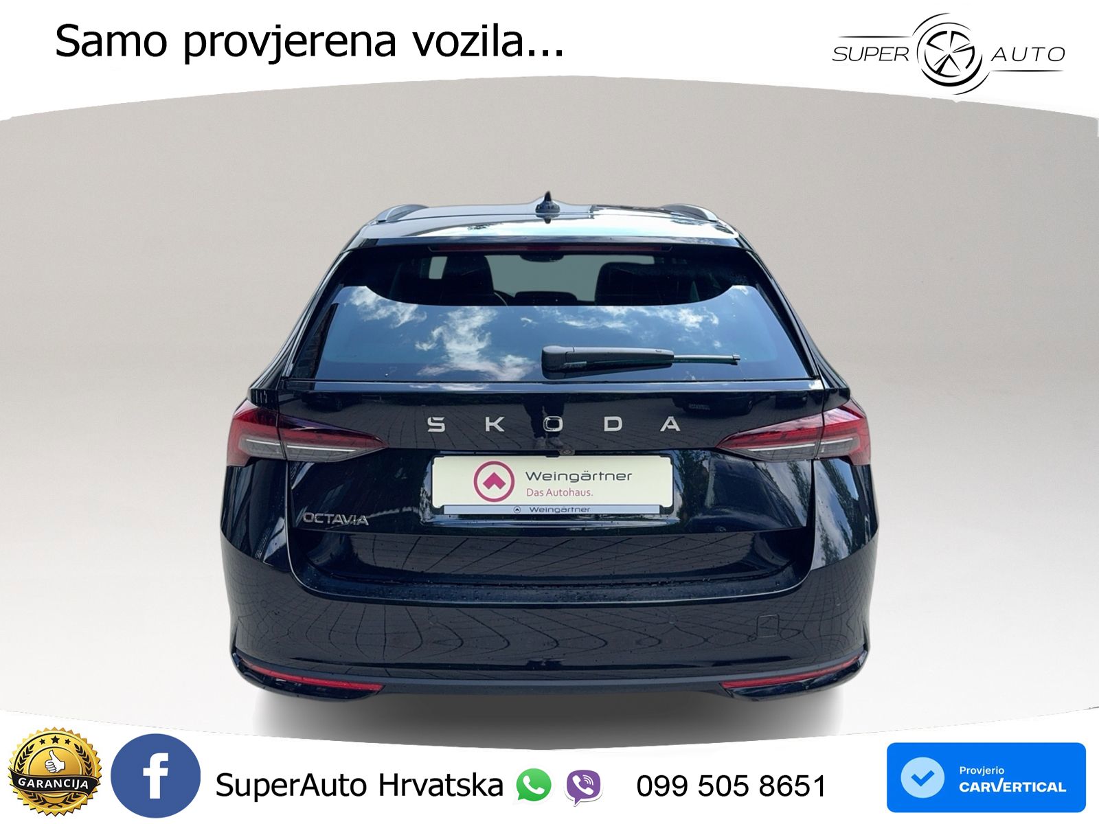 Škoda Octavia Combi 2.0 TDI (150 KS) DSG LED+GR SJED+ACC