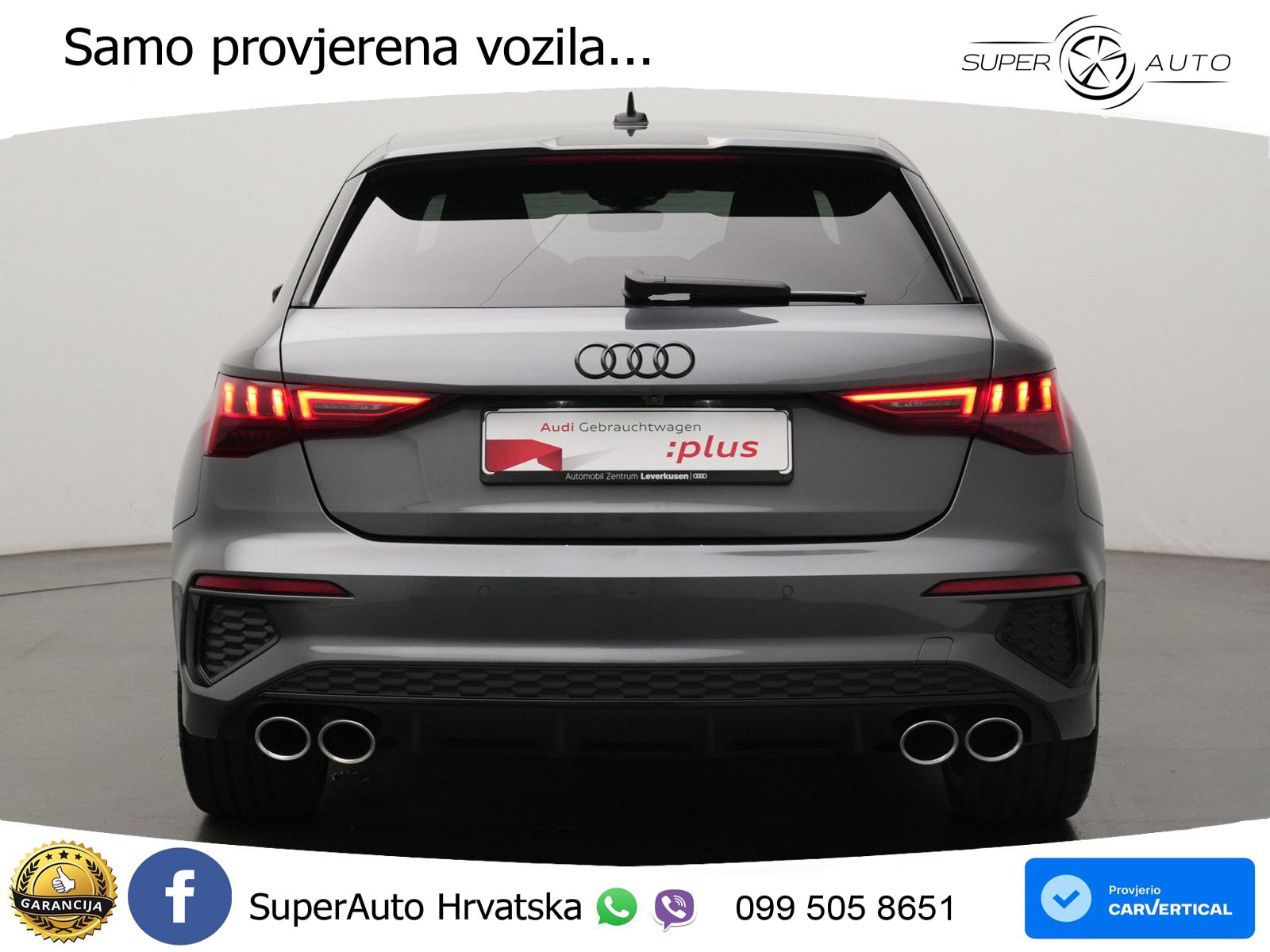 Audi S3 2.0 TFSI (310 KS) quattro S tronic MATRIX+GR SJED+KAM