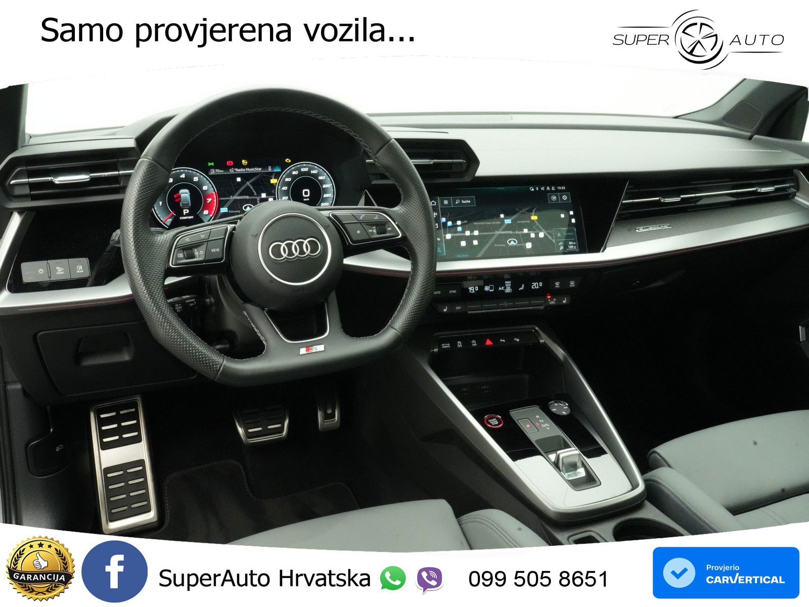 Audi S3 2.0 TFSI (310 KS) quattro S tronic MATRIX+GR SJED+KAM