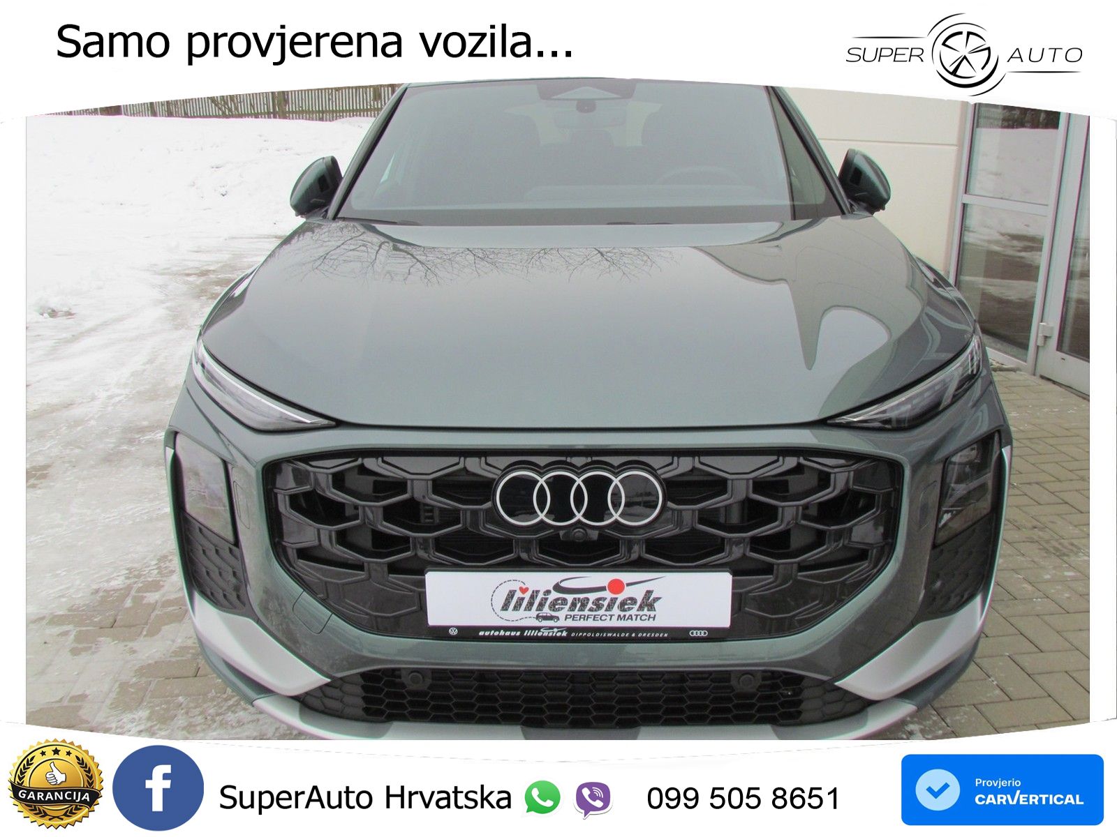 Audi Q3 2.0 TFSI (265 KS) quattro S tronic S line LED+GR SJED+ACC