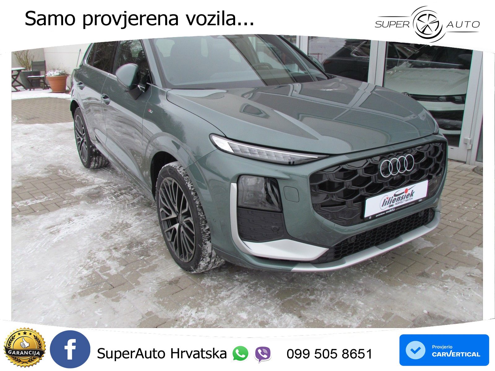 Audi Q3 2.0 TFSI (265 KS) quattro S tronic S line LED+GR SJED+ACC