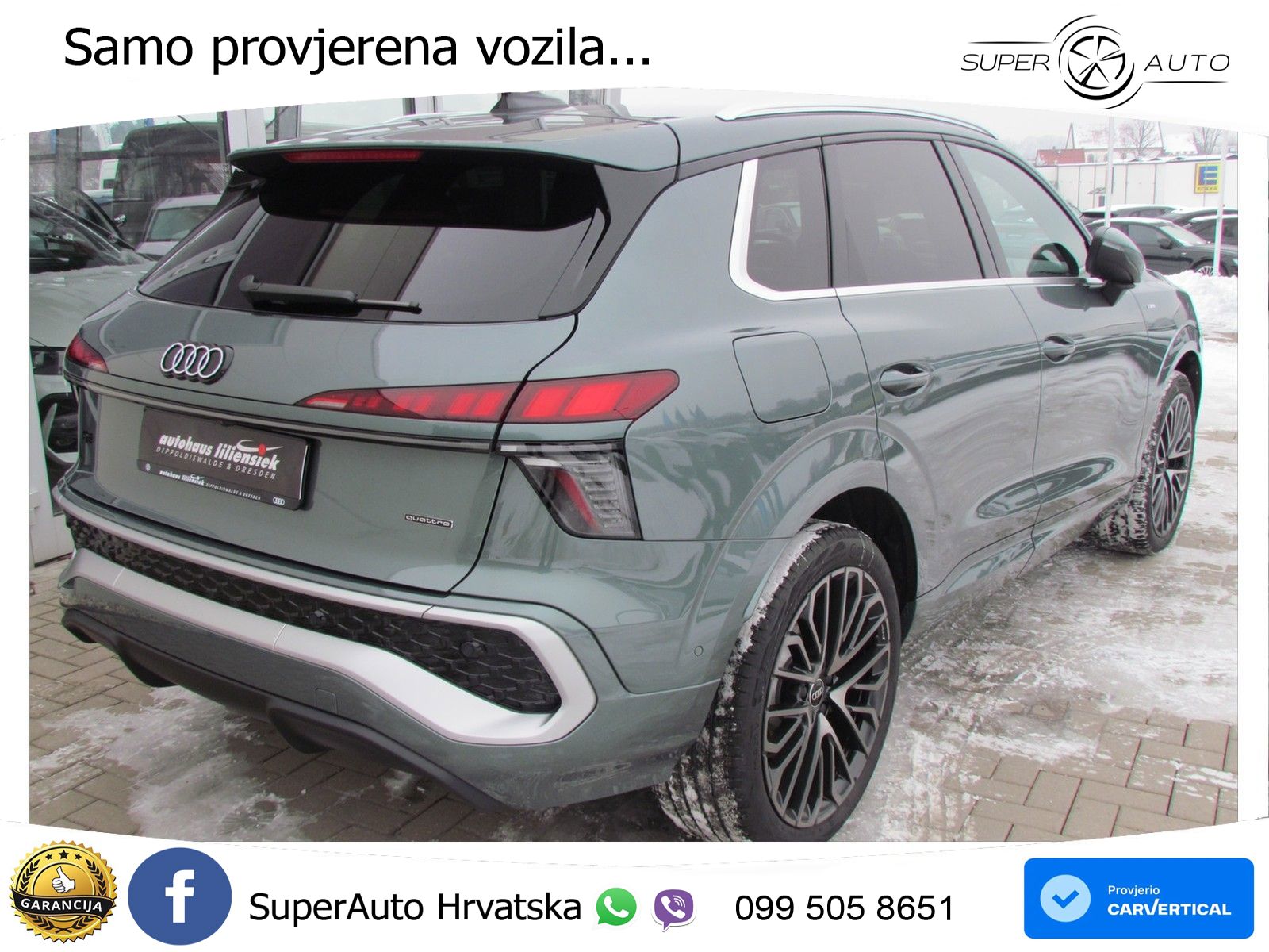 Audi Q3 2.0 TFSI (265 KS) quattro S tronic S line LED+GR SJED+ACC