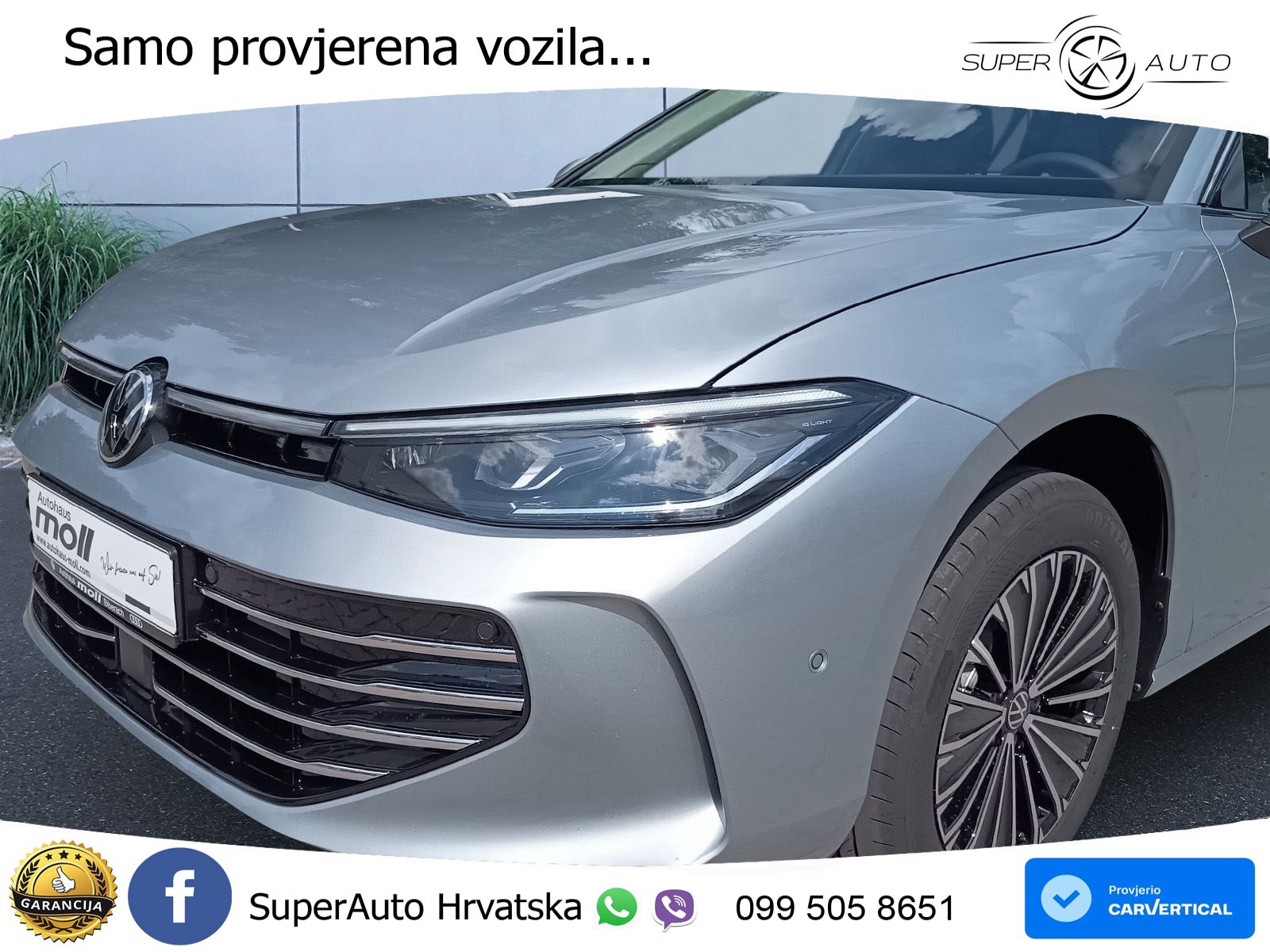 Volkswagen Passat Variant 2.0 TDI (193 KS) 4MOTION DSG Elegance LED+GR SJED+ACC