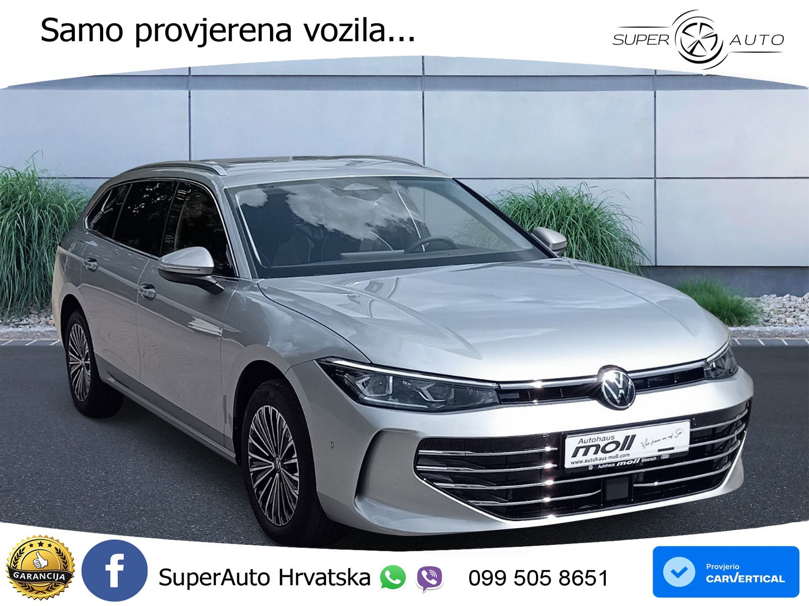 Volkswagen Passat Variant 2.0 TDI (193 KS) 4MOTION DSG Elegance LED+GR SJED+ACC
