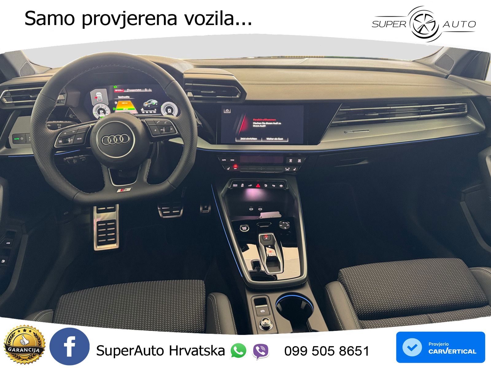 Audi A3 Sportback 40 TFSI e (204 KS) Plug-in Hybrid S tronic S line MATRIX+GR SJED+KAM
