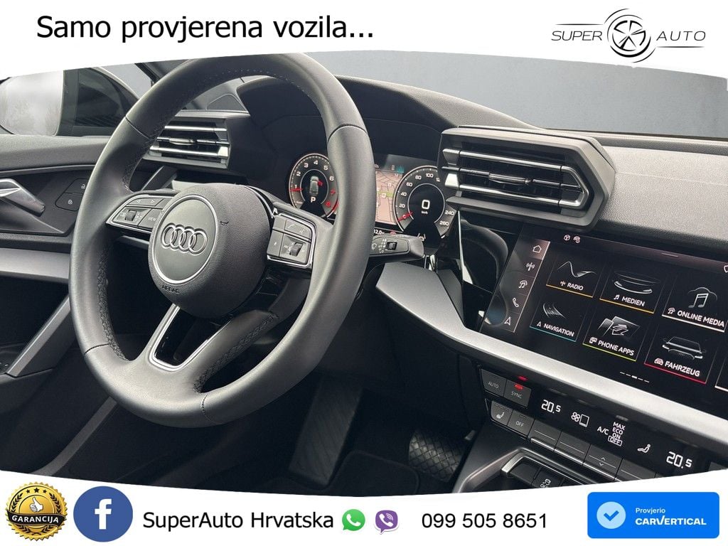 Audi A3 30 TFSI (116 KS)  S tronic LED+GR SJED+ACC