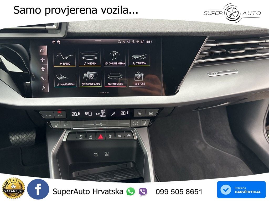 Audi A3 30 TFSI (116 KS)  S tronic LED+GR SJED+ACC
