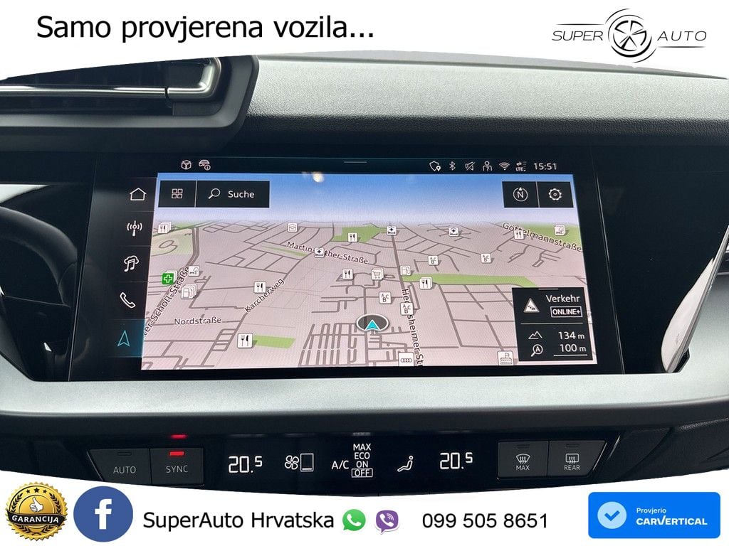 Audi A3 30 TFSI (116 KS)  S tronic LED+GR SJED+ACC