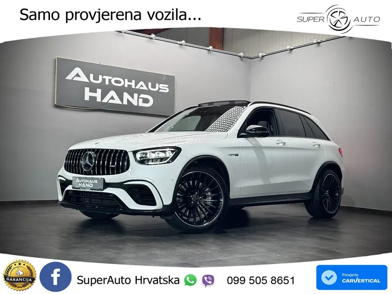 Mercedes AMG GLC 63 V8 (476 KS) 4MATIC+ MCT LED+GR SJED+ACC