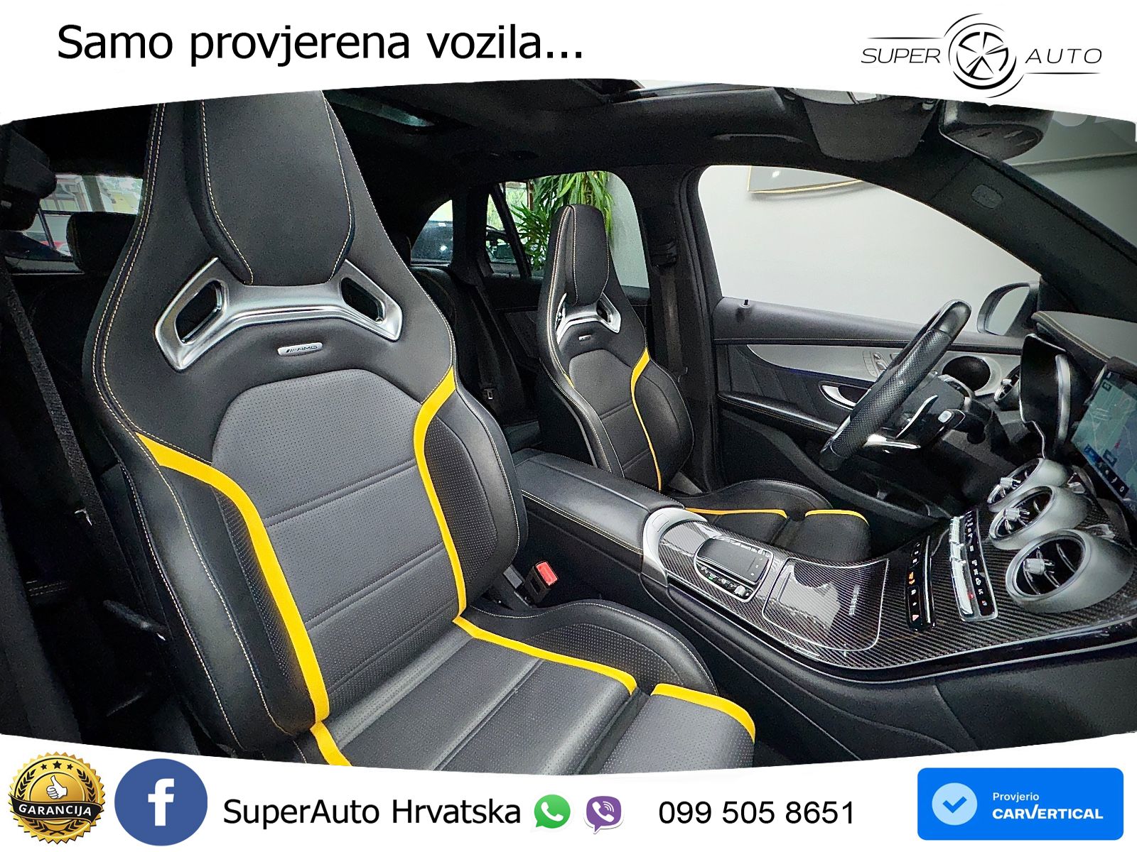 Mercedes AMG GLC 63 V8 (476 KS) 4MATIC+ MCT LED+GR SJED+ACC