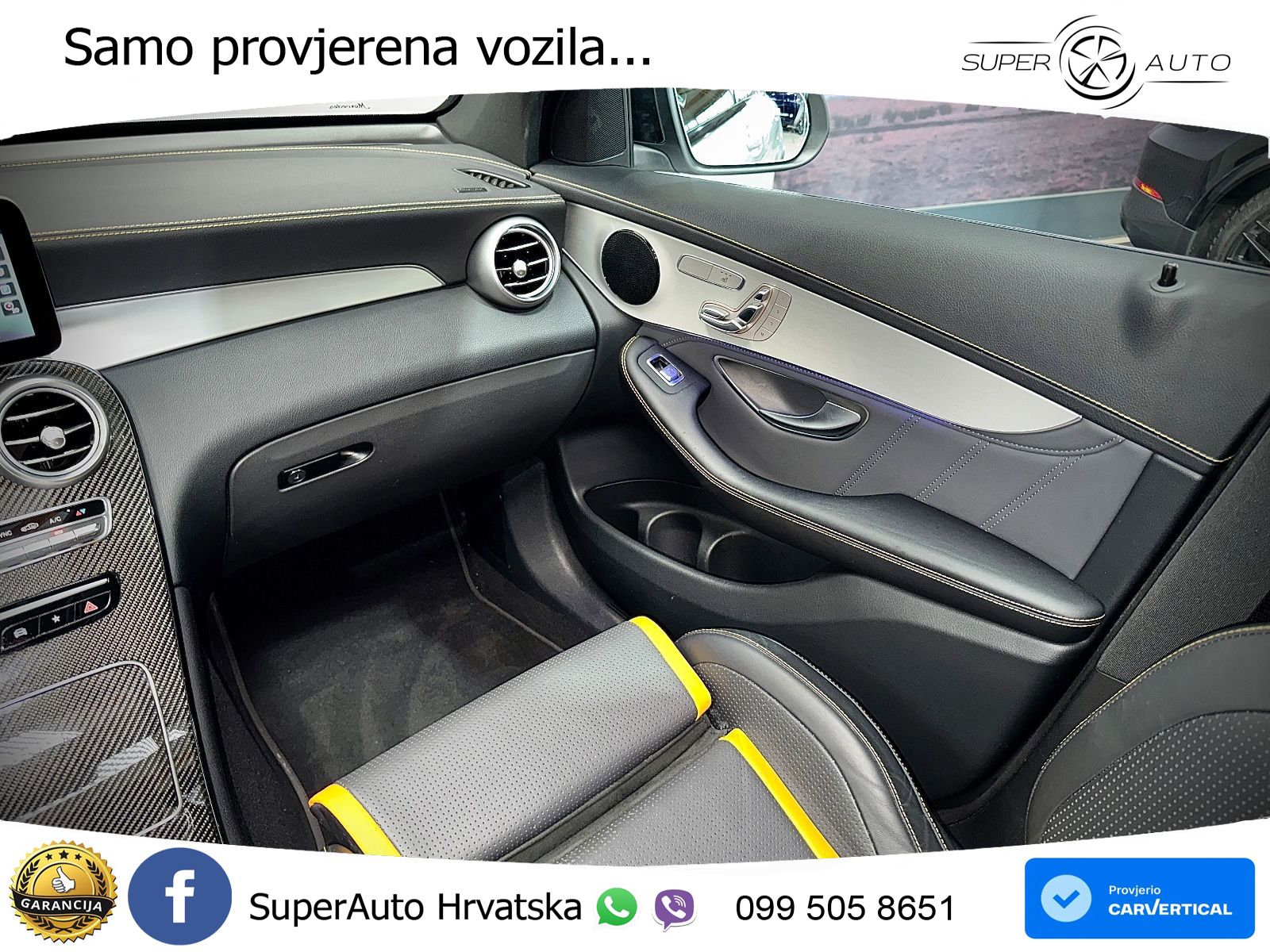 Mercedes AMG GLC 63 V8 (476 KS) 4MATIC+ MCT LED+GR SJED+ACC