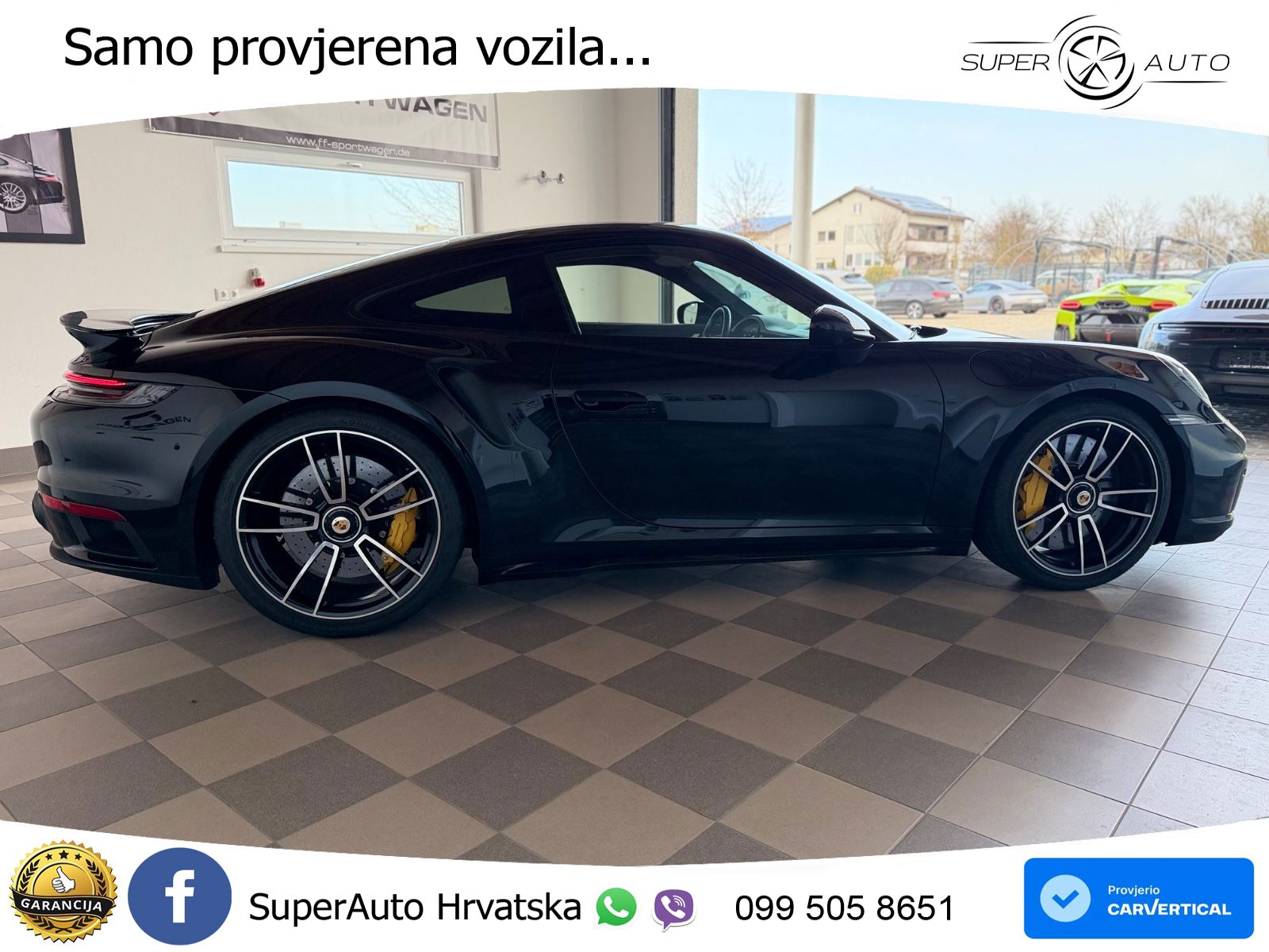 Porsche 911 Turbo S 3.8 (650 KS) PDK MATRIX+GR SJED+KAM