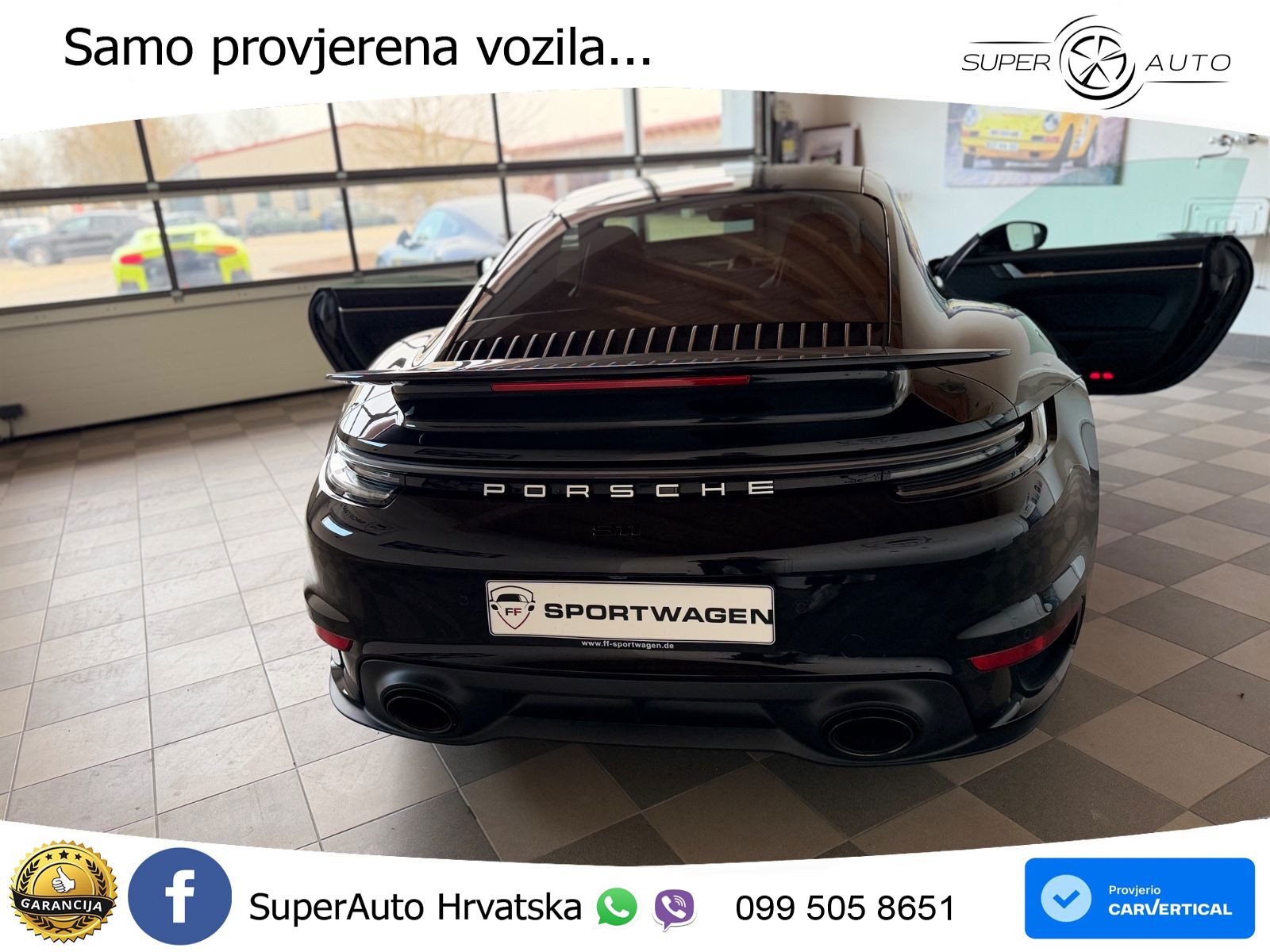 Porsche 911 Turbo S 3.8 (650 KS) PDK MATRIX+GR SJED+KAM