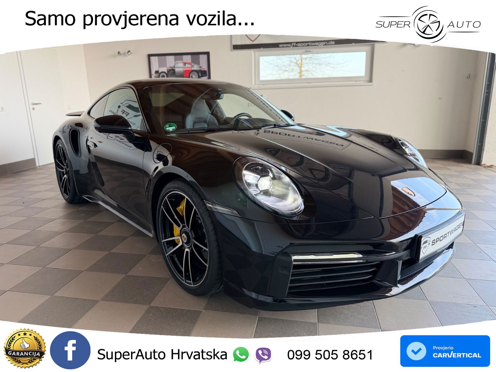 Porsche 911 Turbo S 3.8 (650 KS) PDK MATRIX+GR SJED+KAM