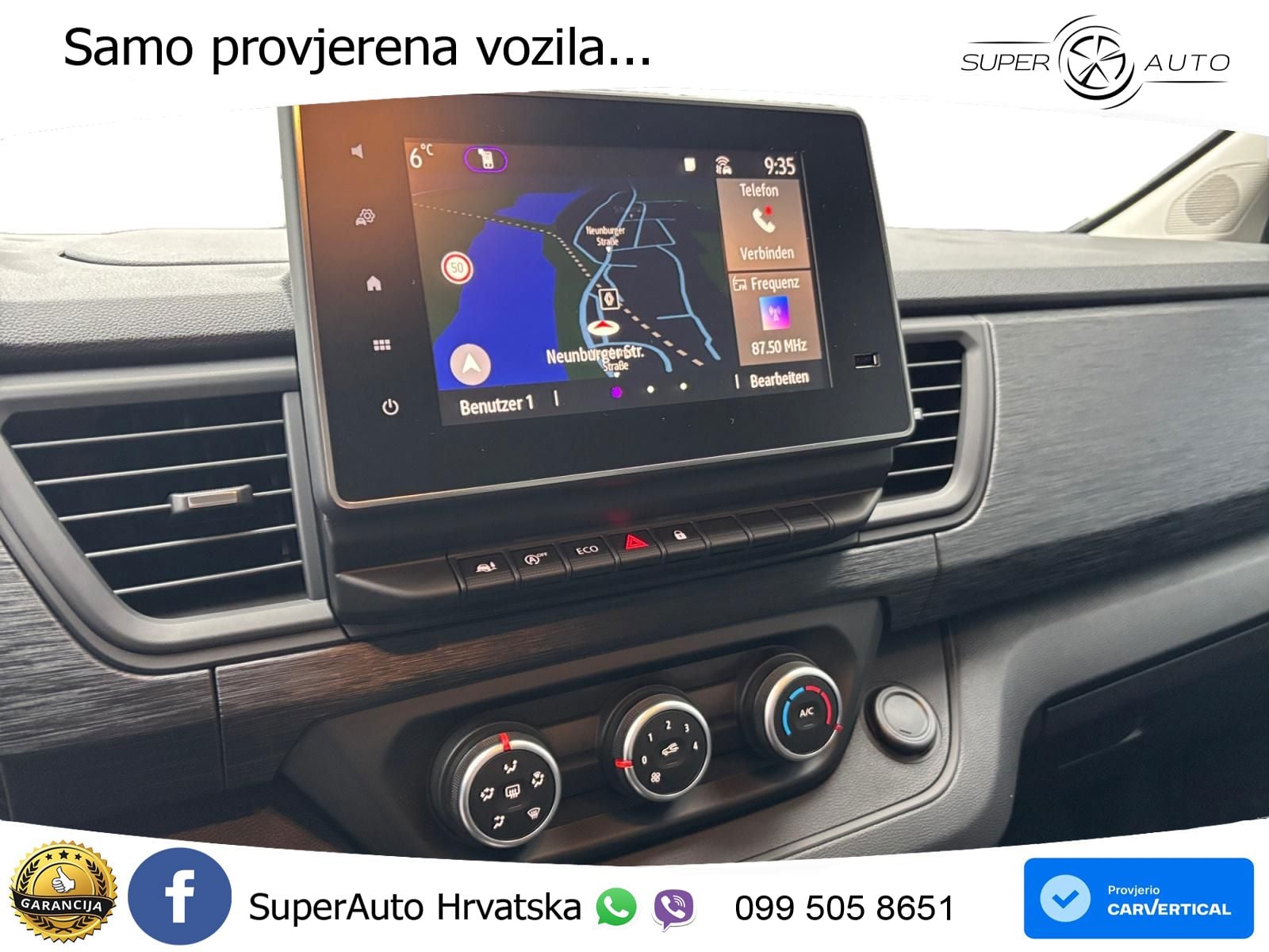 Renault Trafic Kasten Komfort L2H1 3,1t dCi 150 AUTOMATI 150 KS