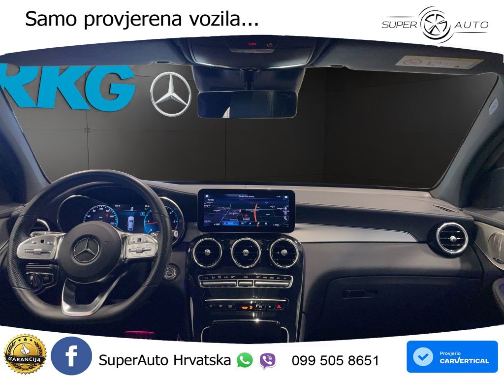 Mercedes GLC Coupe 220d (194 KS) 4MATIC G-TRONIC AMG LED+GR SJED+ACC