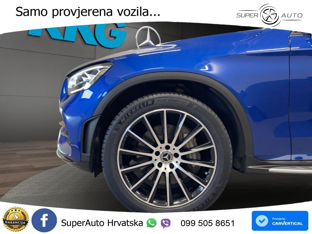 Mercedes GLC Coupe 220d (194 KS) 4MATIC G-TRONIC AMG LED+GR SJED+ACC
