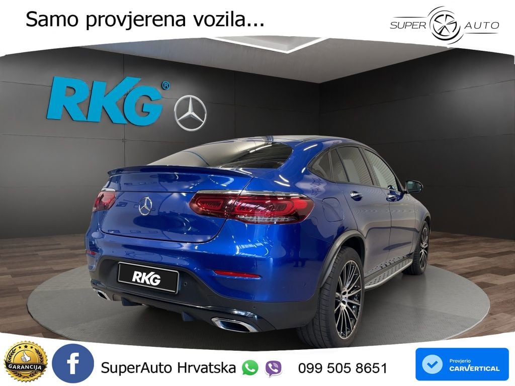 Mercedes GLC Coupe 220d (194 KS) 4MATIC G-TRONIC AMG LED+GR SJED+ACC