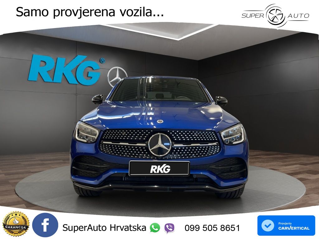 Mercedes GLC Coupe 220d (194 KS) 4MATIC G-TRONIC AMG LED+GR SJED+ACC