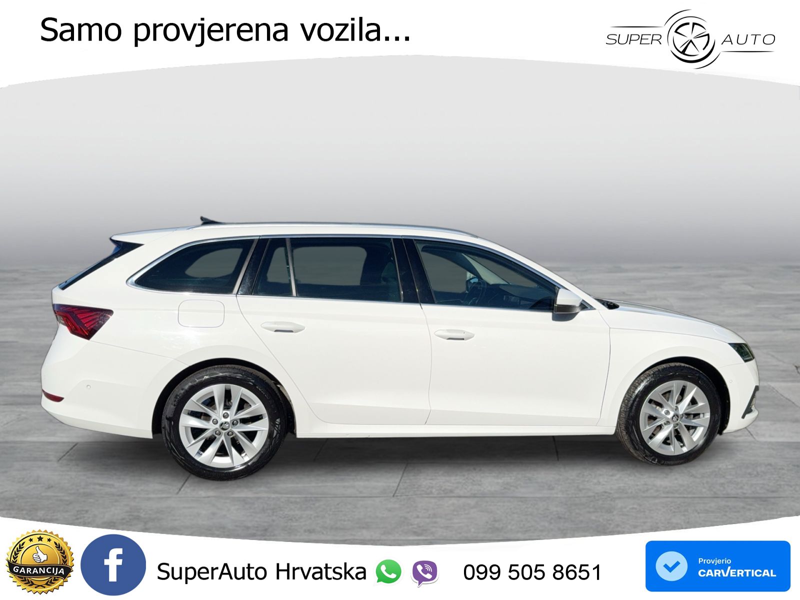 Škoda Octavia Combi 2.0 TDI (150 KS) DSG LED+GR SJED+ACC