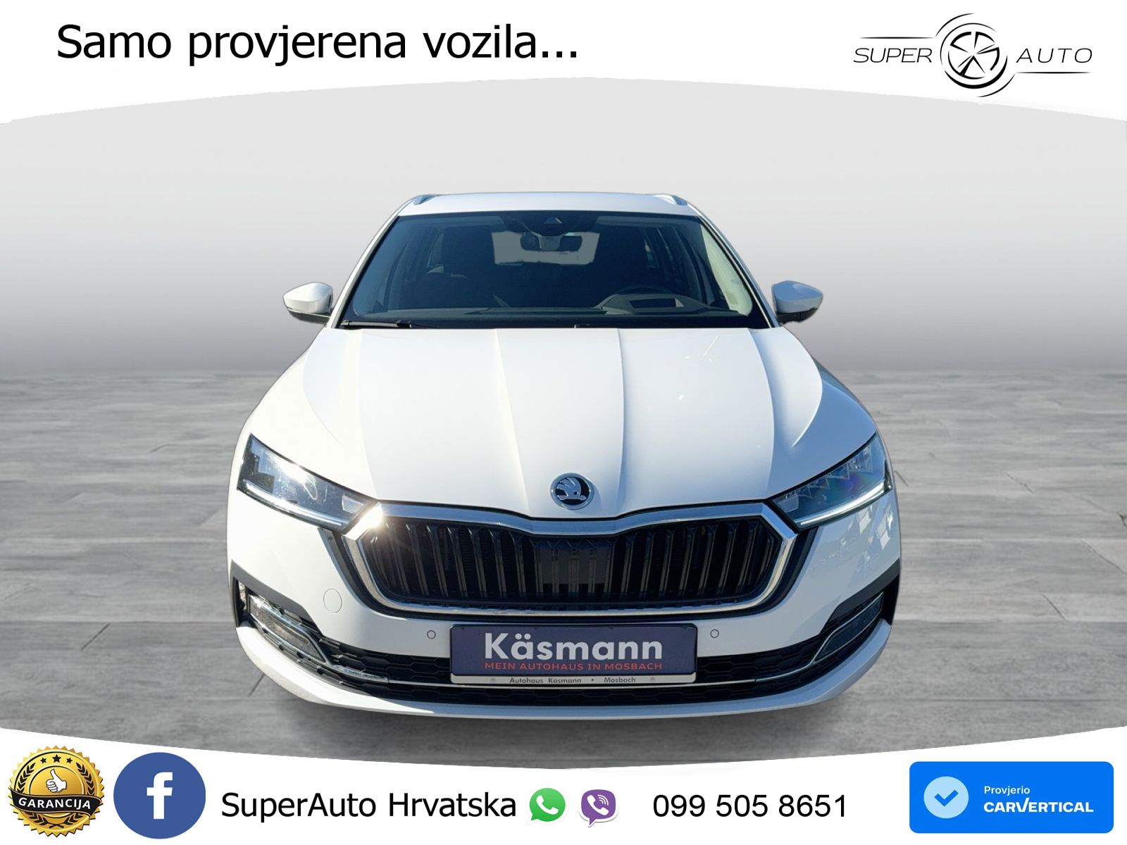 Škoda Octavia Combi 2.0 TDI (150 KS) DSG LED+GR SJED+ACC