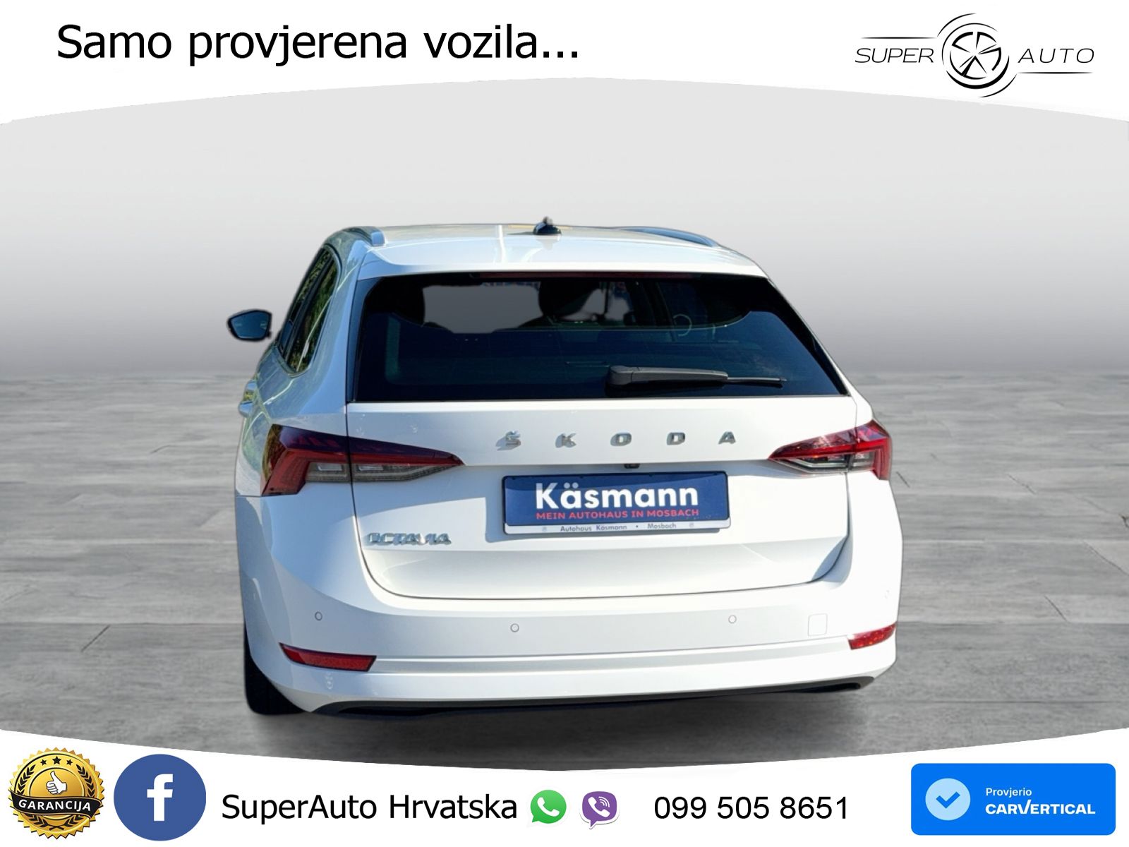 Škoda Octavia Combi 2.0 TDI (150 KS) DSG LED+GR SJED+ACC