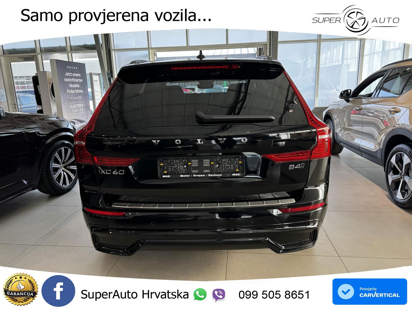 Volvo XC60 B4 Diesel AWD Geartronic ACC+GR SJED+360+PANO