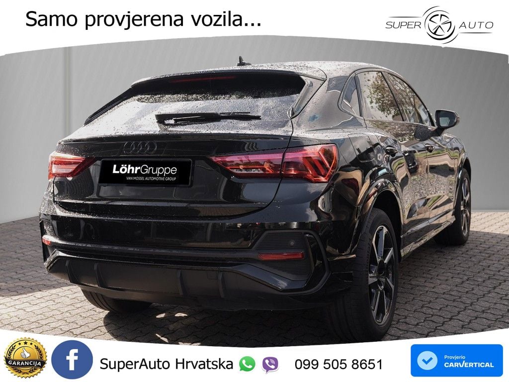 Audi Q3 Sportback 35 TDI (150 KS) S tronic S line