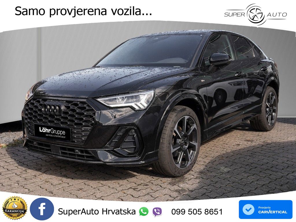 Audi Q3 Sportback 35 TDI (150 KS) S tronic S line