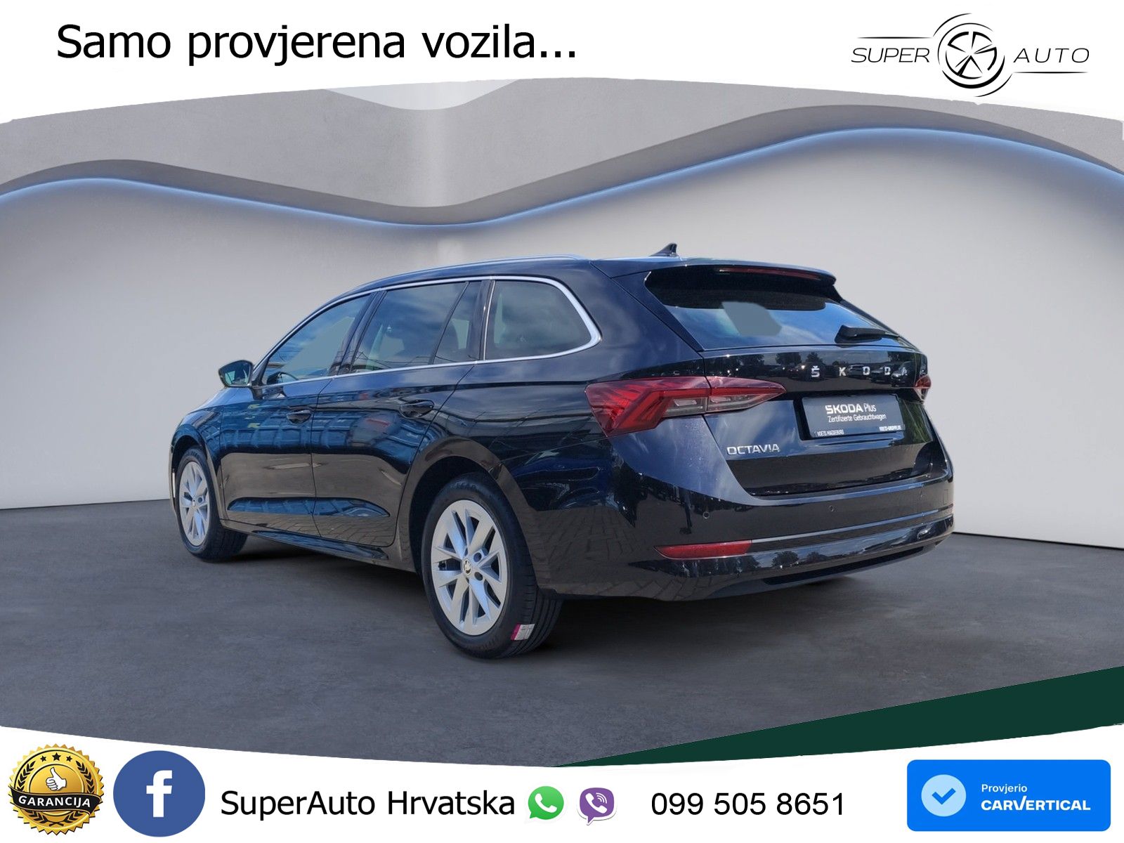 Škoda Octavia Combi 2.0 TDI (150 KS) DSG LED+GR SJED+ACC