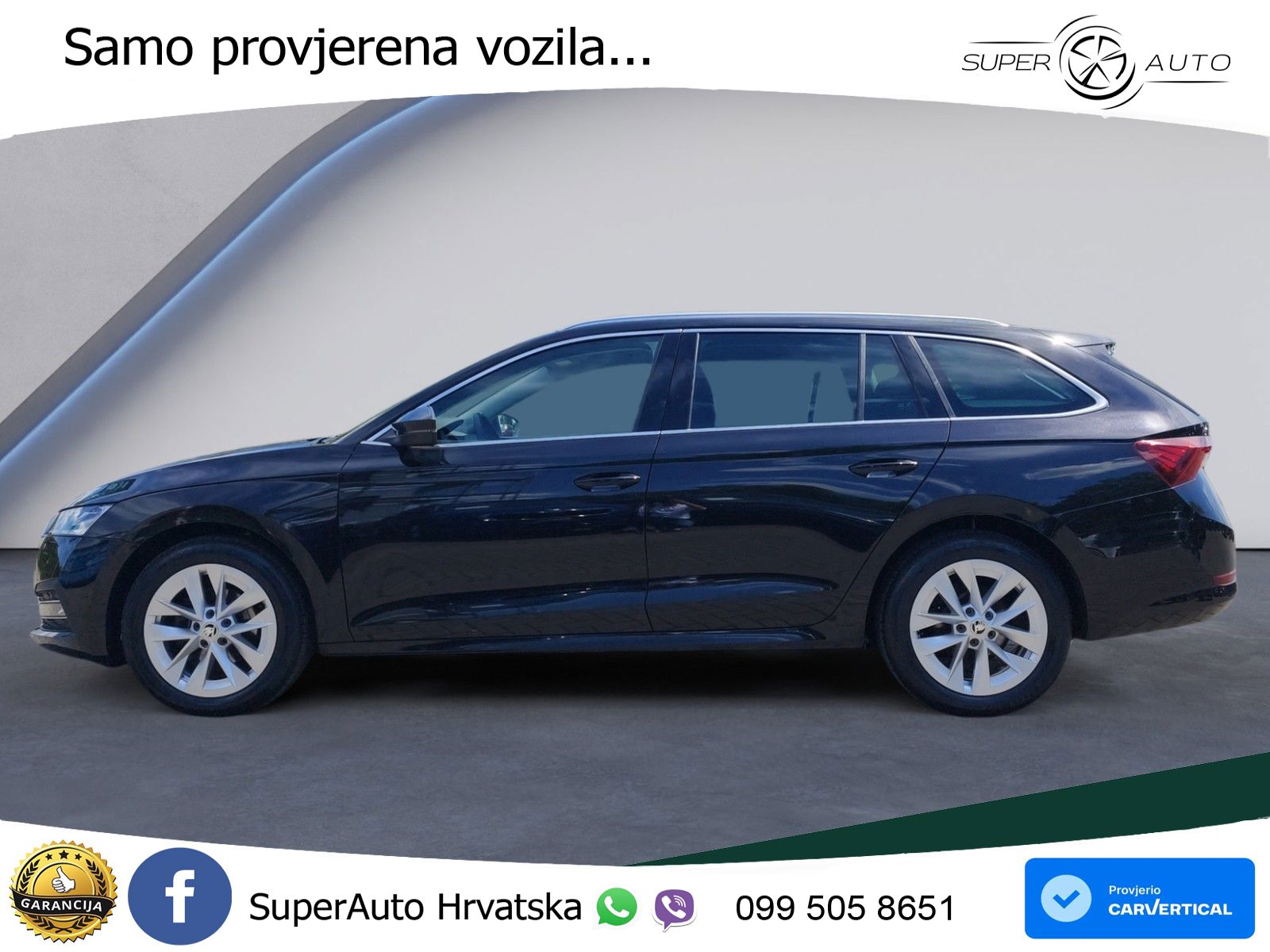 Škoda Octavia Combi 2.0 TDI (150 KS) DSG LED+GR SJED+ACC