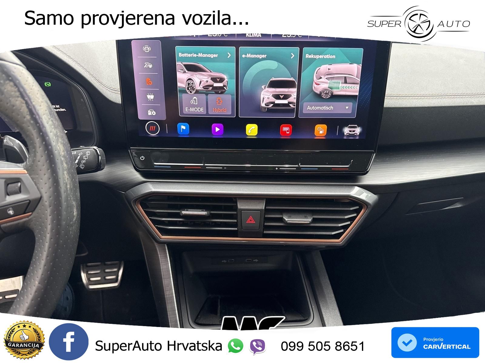 Cupra Formentor 1.4 TSI (245 KS) e-Hybrid DSG VZ LED+GR SJED+ACC