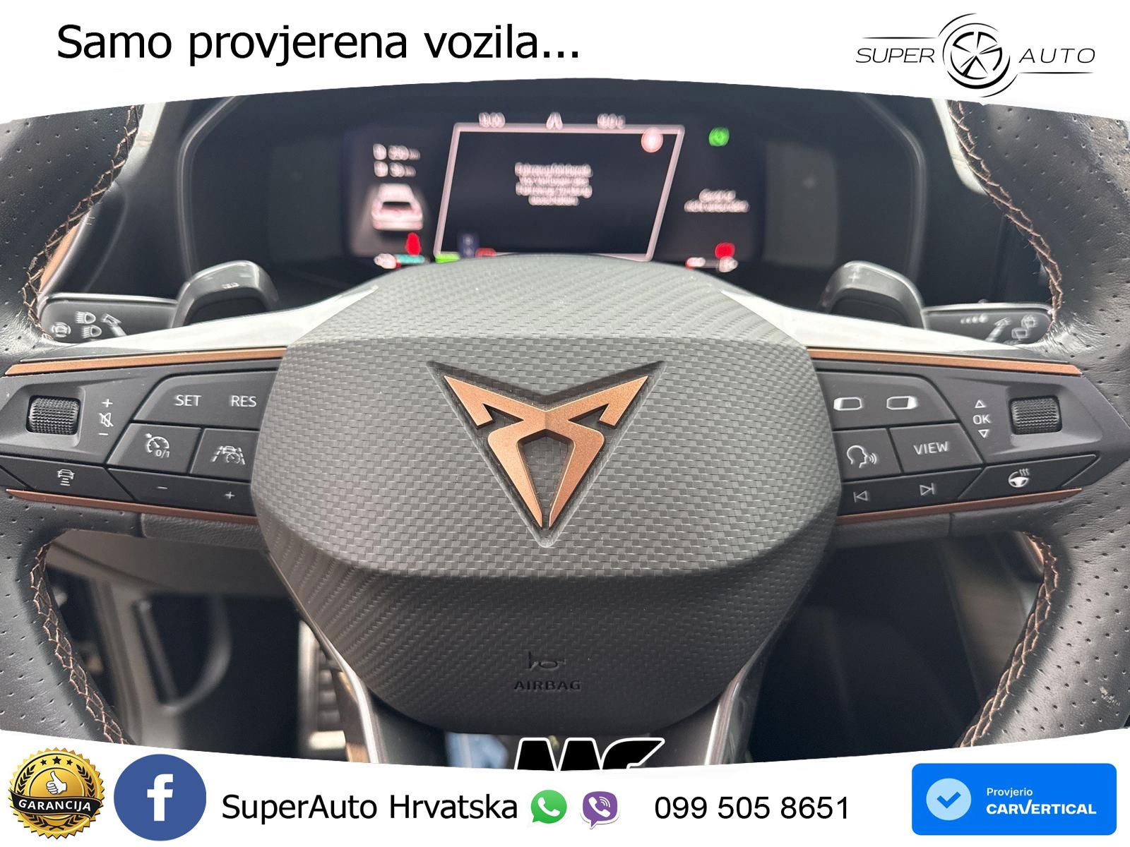 Cupra Formentor 1.4 TSI (245 KS) e-Hybrid DSG VZ LED+GR SJED+ACC