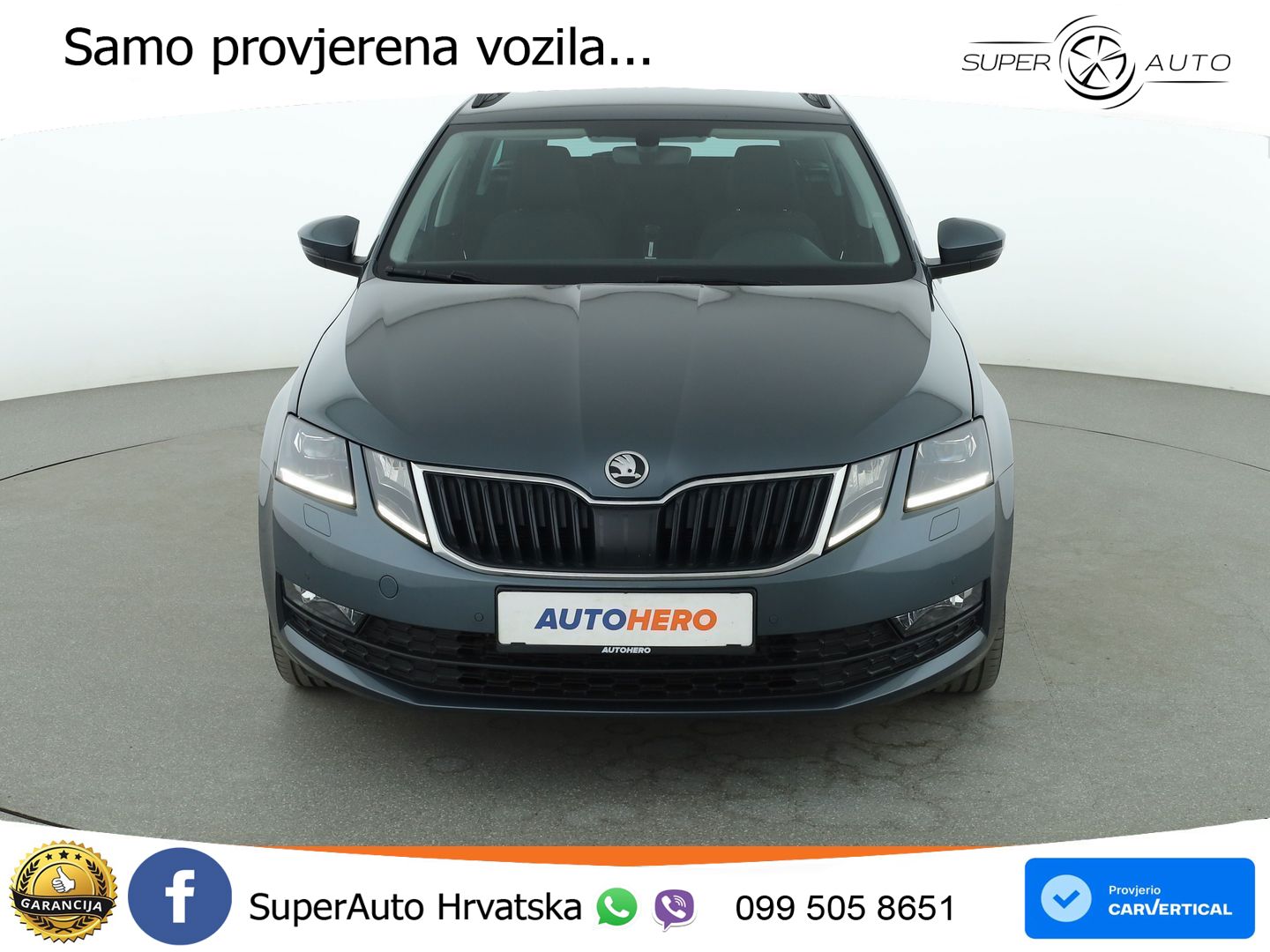 Škoda Octavia Combi 2.0 TDI (150 KS) DSG LED+GR SJED+ACC