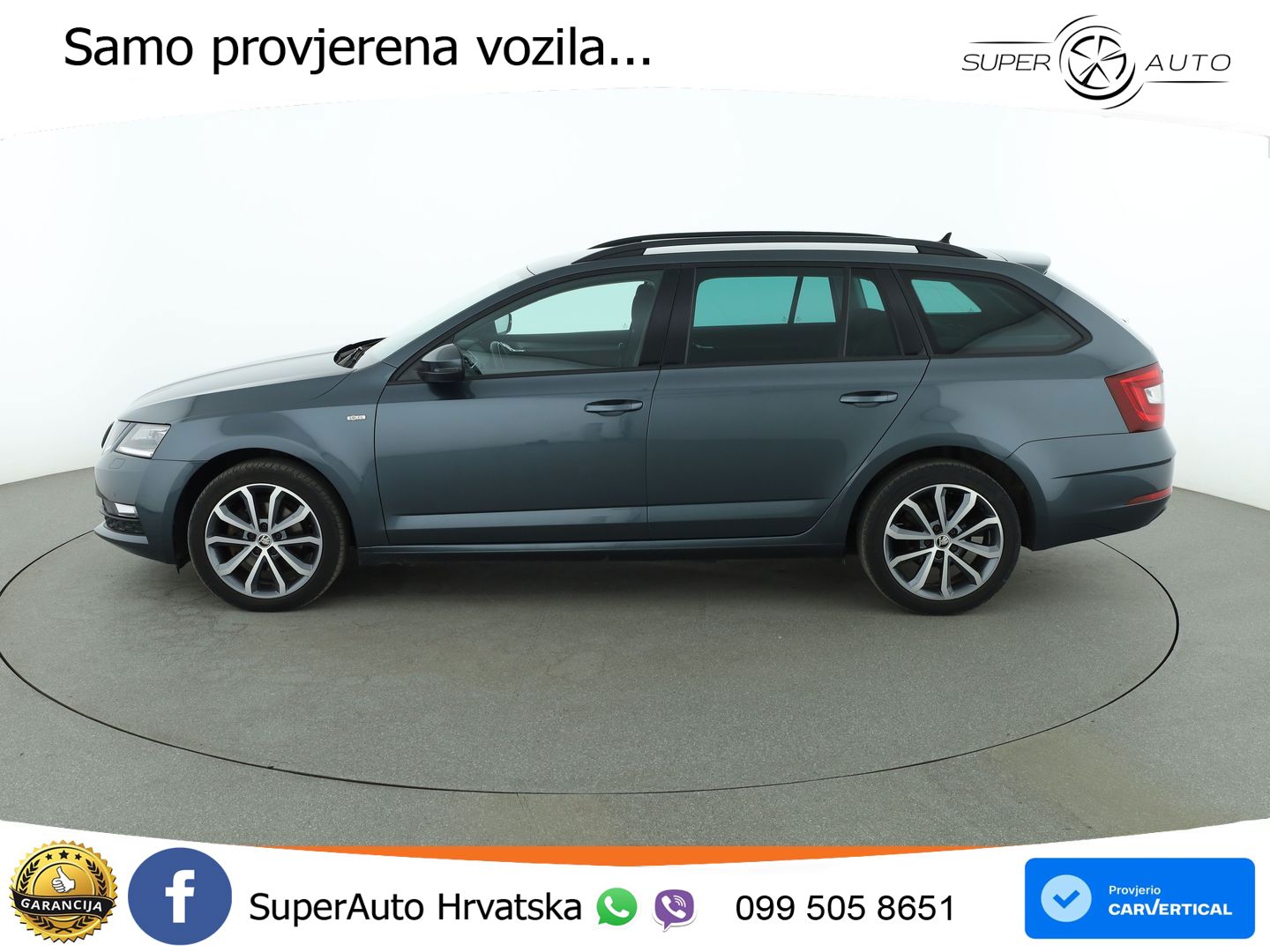 Škoda Octavia Combi 2.0 TDI (150 KS) DSG LED+GR SJED+ACC