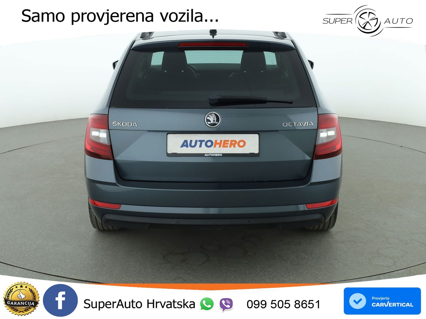 Škoda Octavia Combi 2.0 TDI (150 KS) DSG LED+GR SJED+ACC