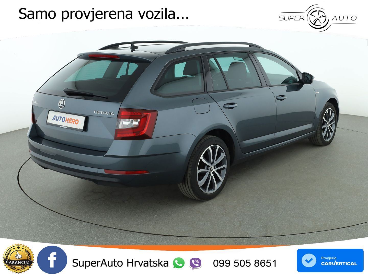 Škoda Octavia Combi 2.0 TDI (150 KS) DSG LED+GR SJED+ACC
