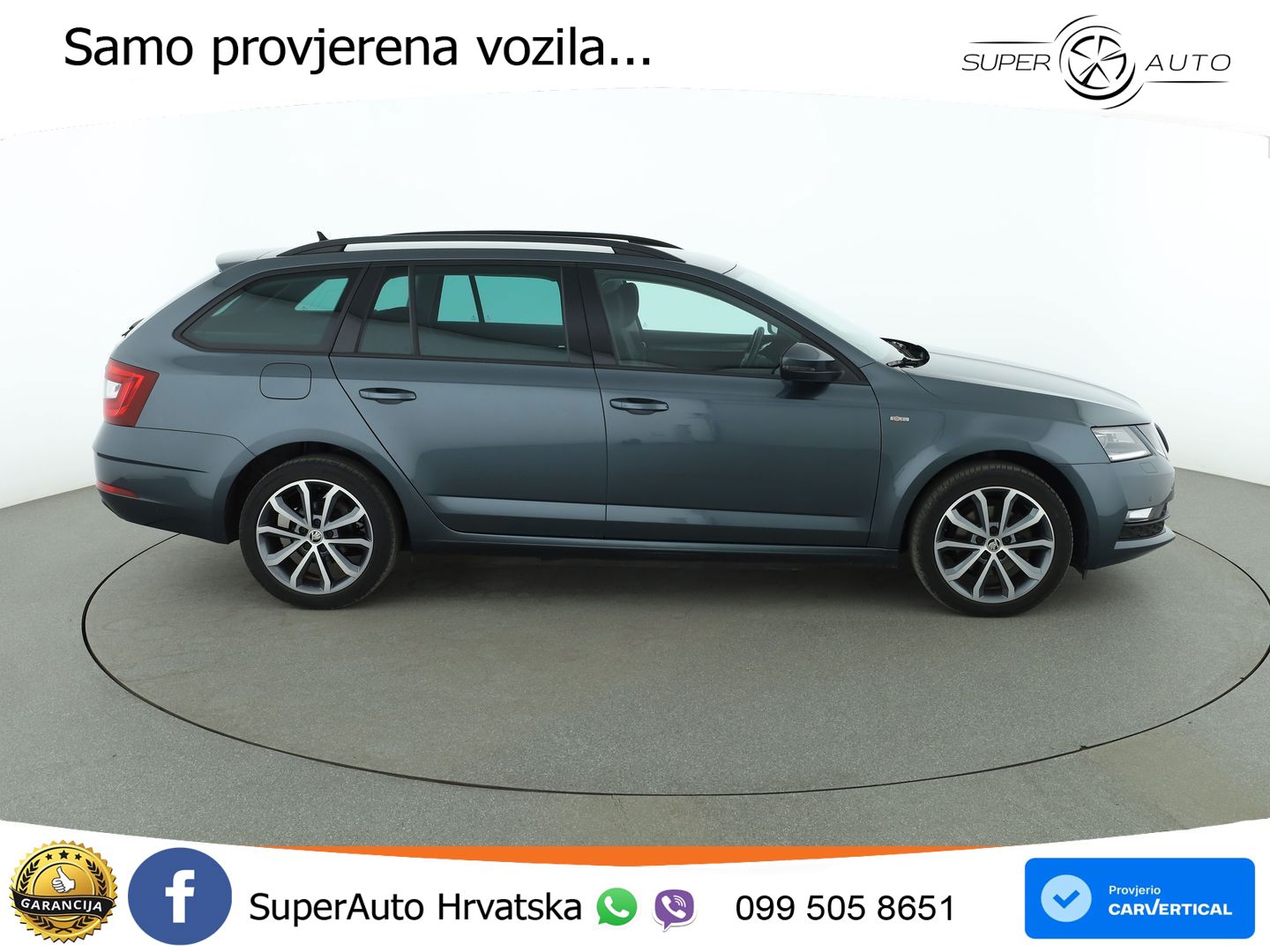 Škoda Octavia Combi 2.0 TDI (150 KS) DSG LED+GR SJED+ACC