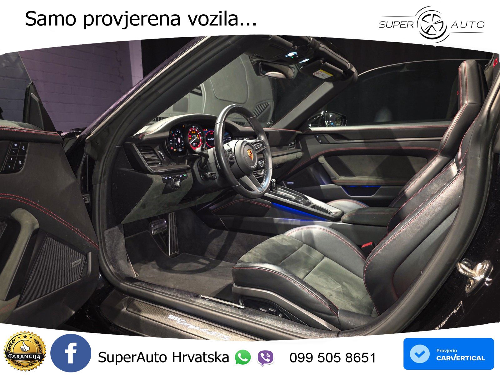 Porsche 911 Targa 4 GTS 3.0 (480 KS) PDK MATRIX+GR SJED+KAM