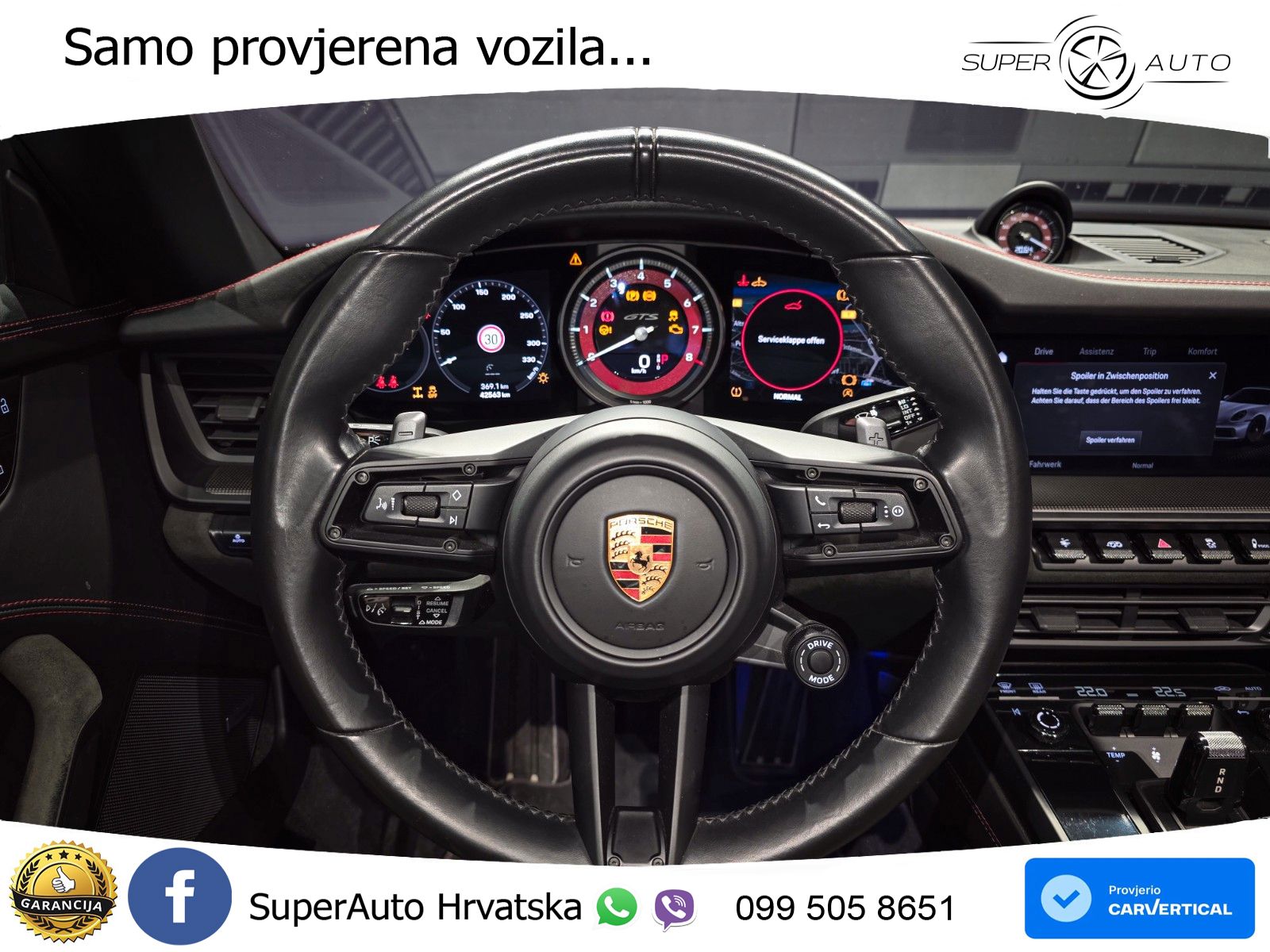 Porsche 911 Targa 4 GTS 3.0 (480 KS) PDK MATRIX+GR SJED+KAM