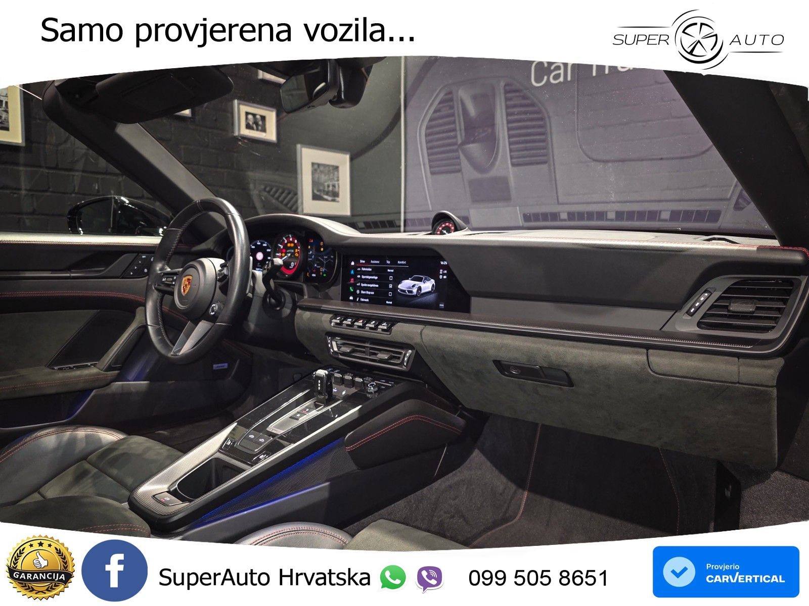 Porsche 911 Targa 4 GTS 3.0 (480 KS) PDK MATRIX+GR SJED+KAM