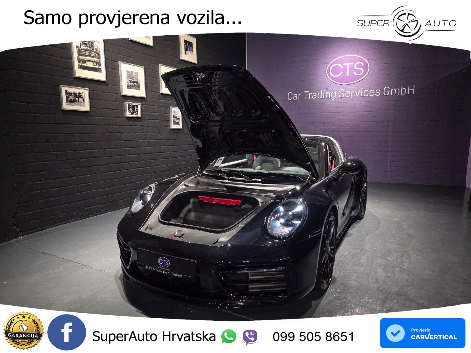 Porsche 911 Targa 4 GTS 3.0 (480 KS) PDK MATRIX+GR SJED+KAM