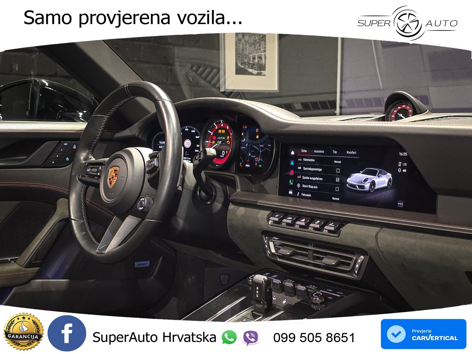 Porsche 911 Targa 4 GTS 3.0 (480 KS) PDK MATRIX+GR SJED+KAM
