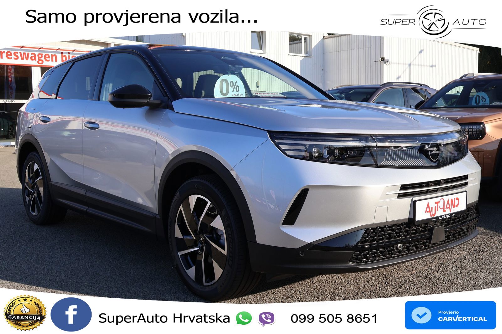 Opel Grandland 1.2 Turbo (145 KS) Hybrid eDCT Ultimate LED+GR SJED+ACC
