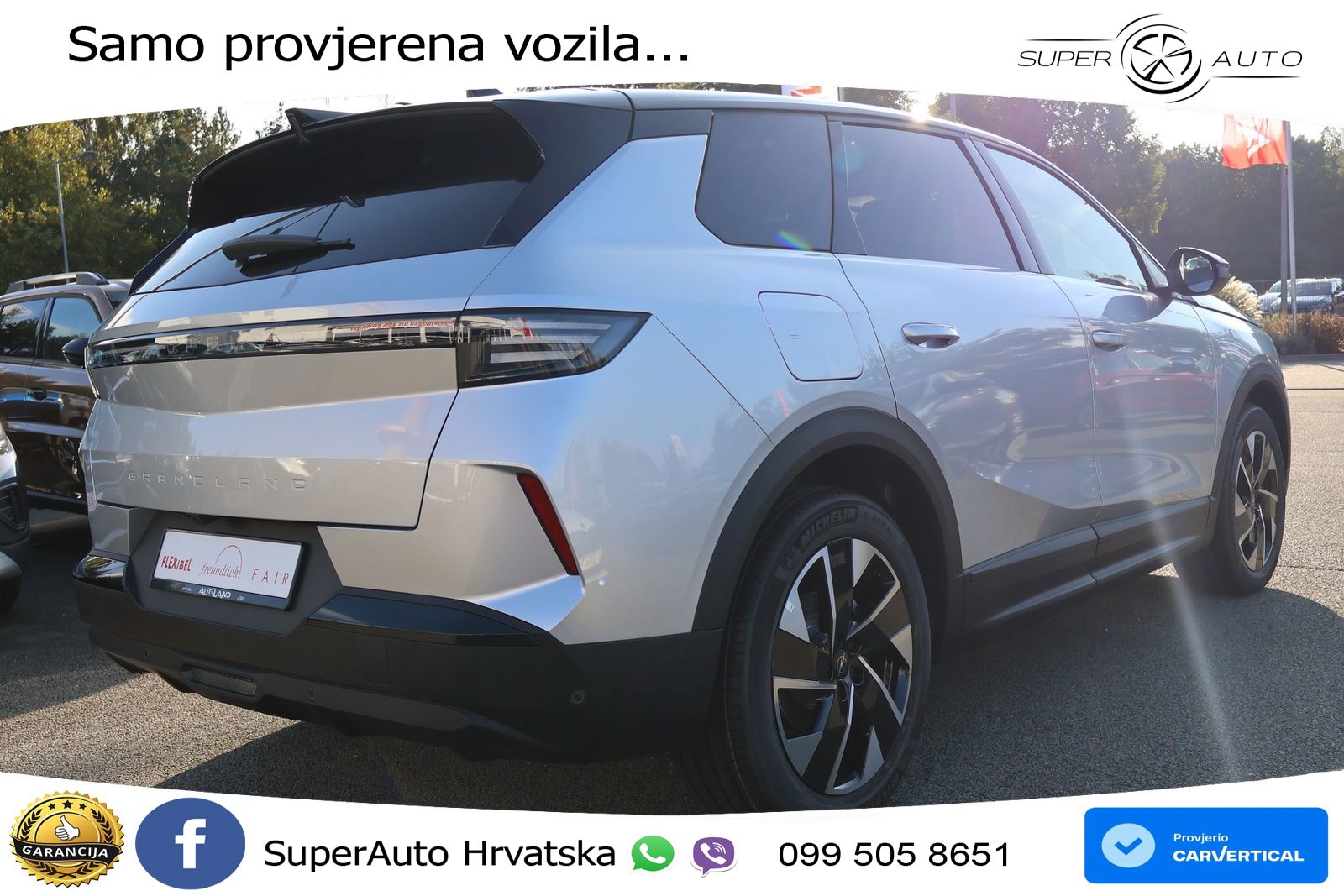 Opel Grandland 1.2 Turbo (145 KS) Hybrid eDCT Ultimate LED+GR SJED+ACC