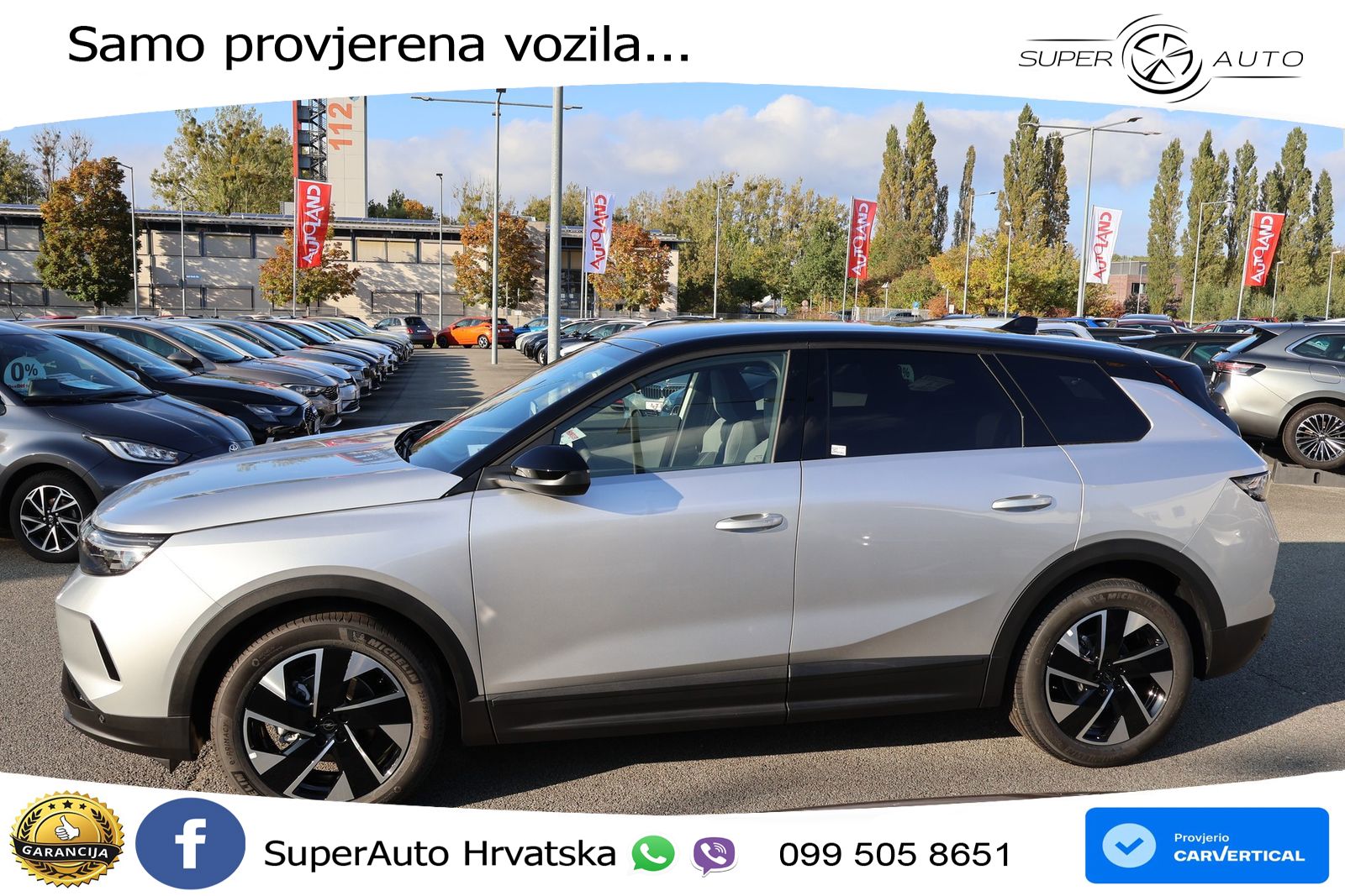 Opel Grandland 1.2 Turbo (145 KS) Hybrid eDCT Ultimate LED+GR SJED+ACC