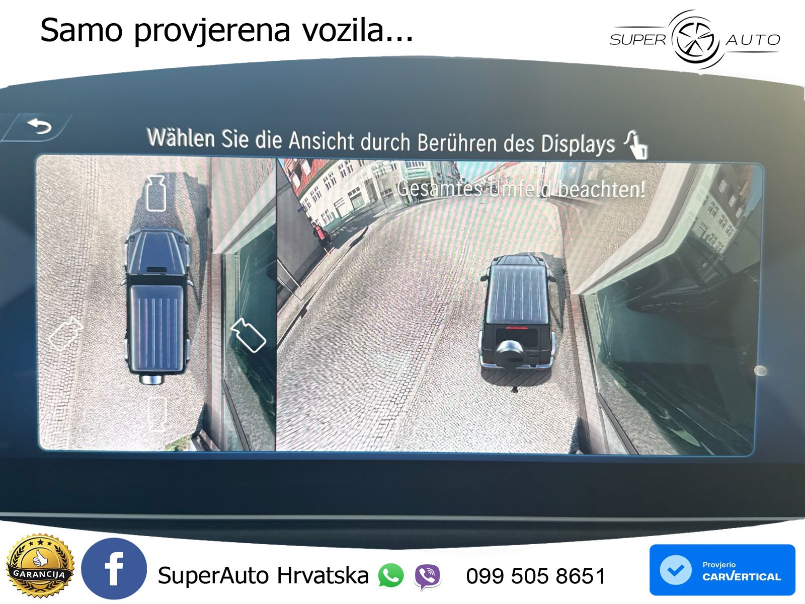 Mercedes G 450d Long (367 KS) 4MATIC 9G-TRONIC LED+GR SJED+ACC