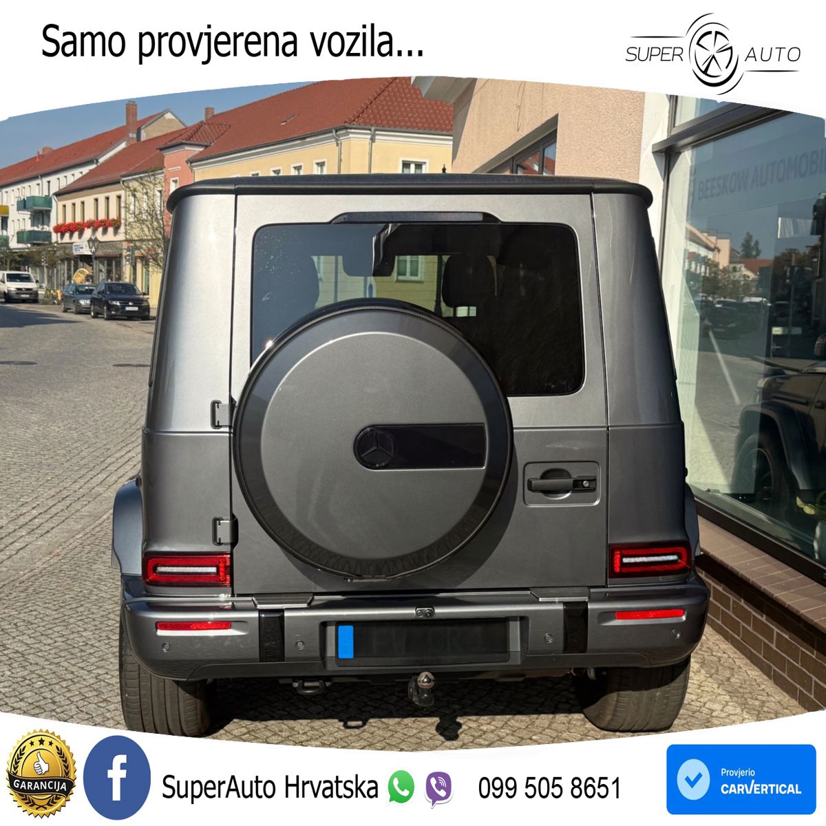 Mercedes G 450d Long (367 KS) 4MATIC 9G-TRONIC LED+GR SJED+ACC