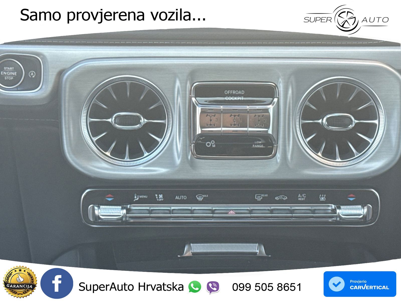 Mercedes G 450d Long (367 KS) 4MATIC 9G-TRONIC LED+GR SJED+ACC